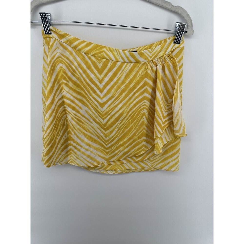 BCBGMAXAZRIA Womens mini Skirt Size 4  Layered Boho